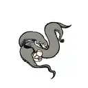 Kraken on a hand tattoo design idea