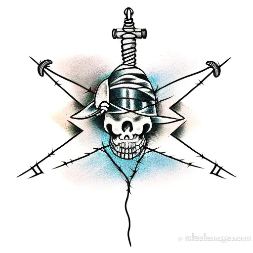 Barbed Wire tattoo design idea