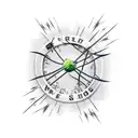 Barbed Wire tattoo design idea