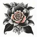 symmetrical collarbone tattoo design tattoo design idea