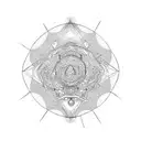 molecule ketamine dmt psilocybin thc lsd cocain tattoo design idea