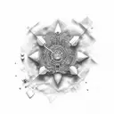 molecule ketamine dmt psilocybin thc lsd cocain tattoo design idea