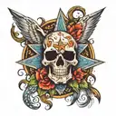 rockstar   t tattoo design idea