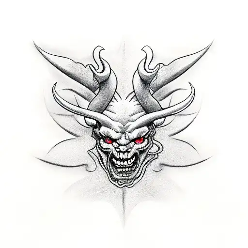  devil sexy tattoo design idea