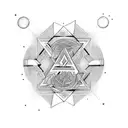 letters AV tattoo design idea