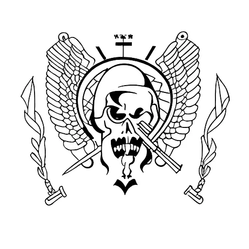 military-intelligence-  tattoo design idea