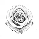 gothic Rose tattoo design idea