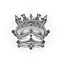 Queen's Crown tattoo design idea