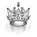 Queen's Crown tattoo design idea