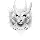 matrix code tattoo design idea