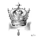 Queen's Crown tattoo design idea