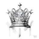 Queen's Crown tattoo design idea