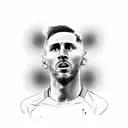 copa del mundo messi tattoo design idea