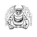 monsters inc tattoo design idea