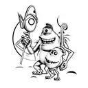 monsters inc tattoo design idea