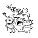 monsters inc tattoo design idea