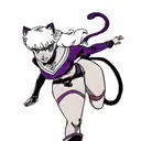 Panther tattoo design idea