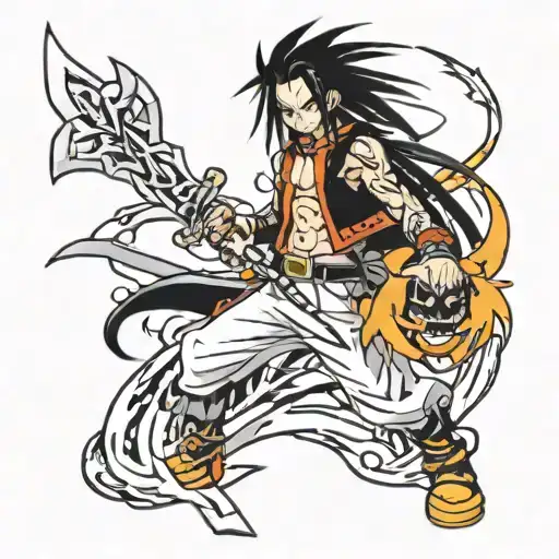 Shaman king tattoo design idea