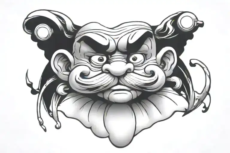 popeye tattoo design idea