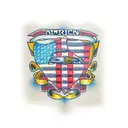 american amd checkered flag tattoo design idea