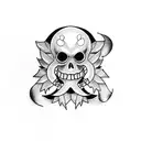 one piece laboon tattoo design idea