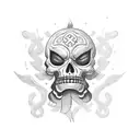 one piece laboon tattoo design idea