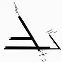 Jazz, architecture, sun, plants, geometry, minimalism, industry, lines tattoo design idea