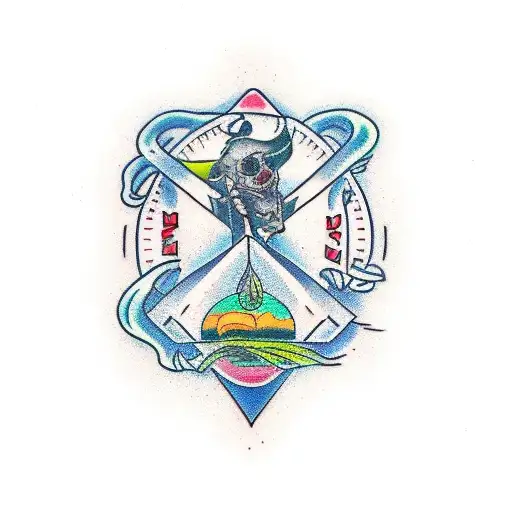 take a breath first tattoo design idea