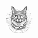 olive pizza tattoo design idea