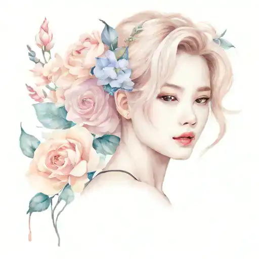 Jimin and Chelsea tattoo design idea