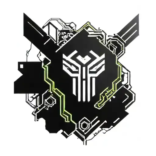 transformers tattoo design idea