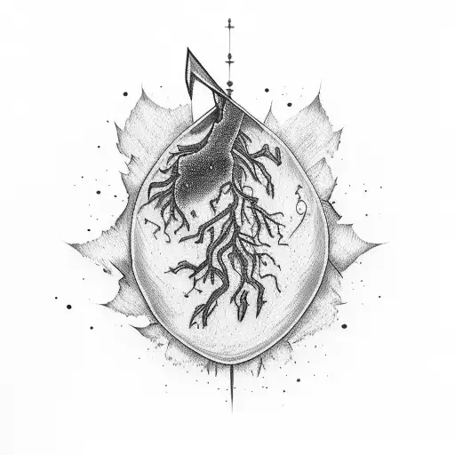 Anatomy of a thunderstorm tattoo design idea