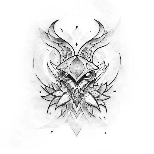 fenix  tattoo design idea