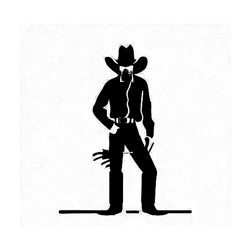 cowboy killer sexy  tattoo design idea