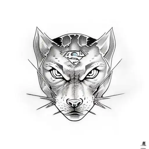 Superman tattoo design idea