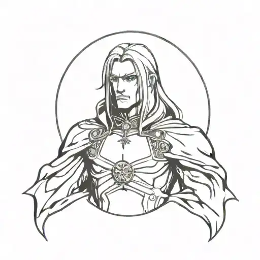 castlevania: symphony of the night schmoo tattoo design idea