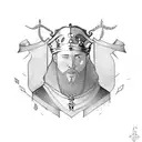 king baldwin the 5 tattoo design idea