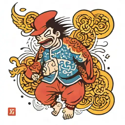 Condorito chilean comic tattoo design idea