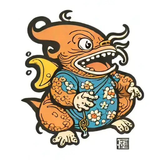 Condorito comic chileno tattoo design idea