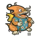 Condorito comic chileno tattoo design idea