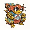 Condorito comic chileno tattoo design idea