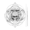 fallen tattoo design idea