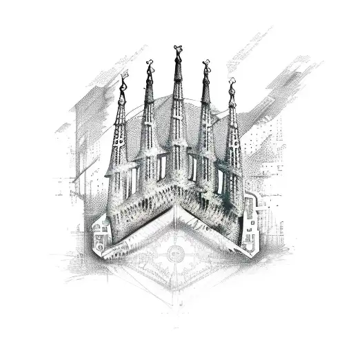 barcelona tattoo design idea