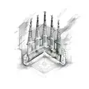 barcelona tattoo design idea