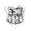 fc barcelona tattoo design idea