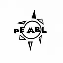 Text with the word parabellum tattoo design idea