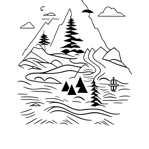 Norway tattoo design idea
