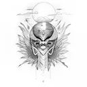 icarus tattoo design idea