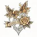 family comes first tattoo design idea