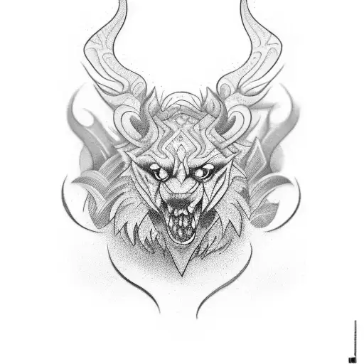 brujula tattoo design idea